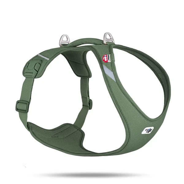 CURLI Postroj pre psov Belka Air-Mesh Moss 4XL, 28-48 kg