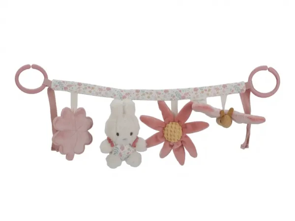 Little Dutch Řetěz na kočárek králíček Miffy Lucky Blossom
