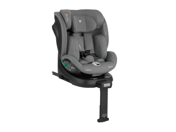 KikkaBoo Autosedačka 40-150 cm i-Twist i-SIZE Dark Grey
