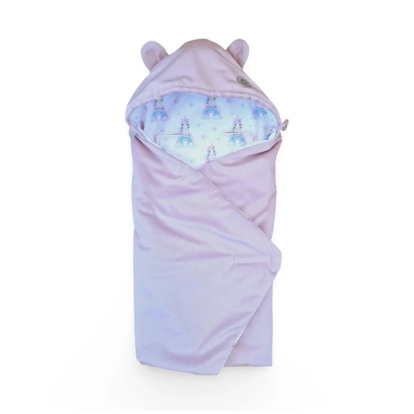 XKKO LUX Zavinovací fusak do autosedačky - Unicorns