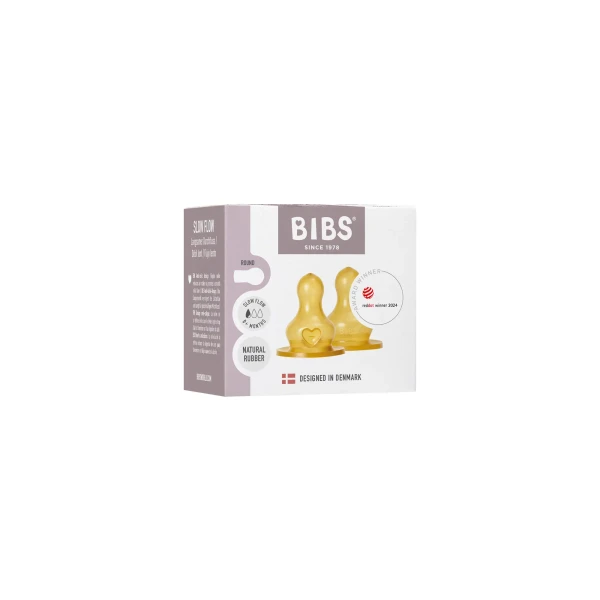 BIBS Baby Bottle kaučukové cumlíky pomalý prietok