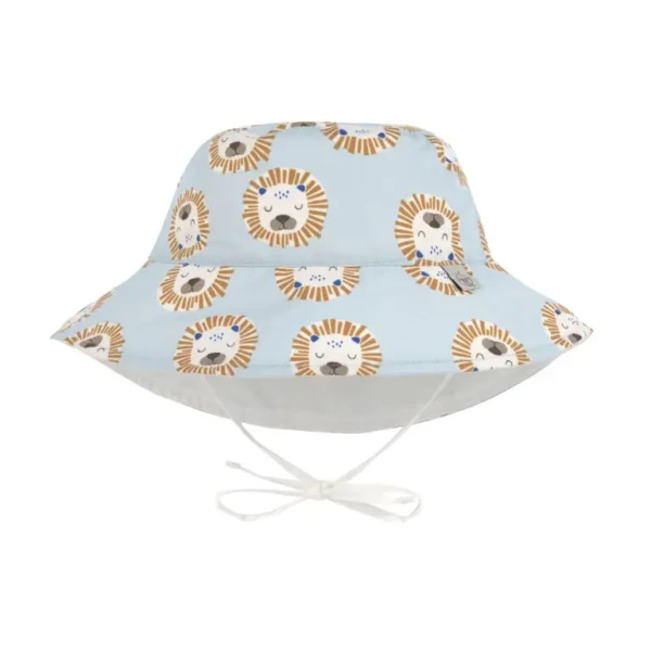 LÄSSIG Sun Protection Bucket Hat 2024 lion powder blue 19-36 mon.
