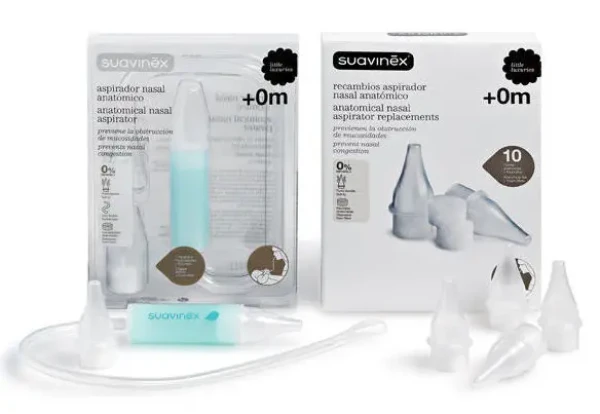SUAVINEX | Anatomická odsávačka do nosíku