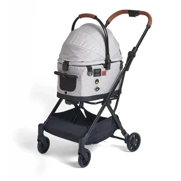 FIKAGO Kočík pre mačky / psov Flytta Grey Husky