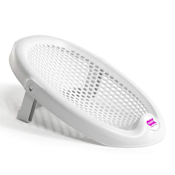OK BABY Lehátko do vane skladacie mäkké protišmykové Jelly 0–8m White