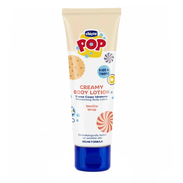 CHICCO Krémové telové mlieko Vanilla POP pre deti a teenagerov 150ml