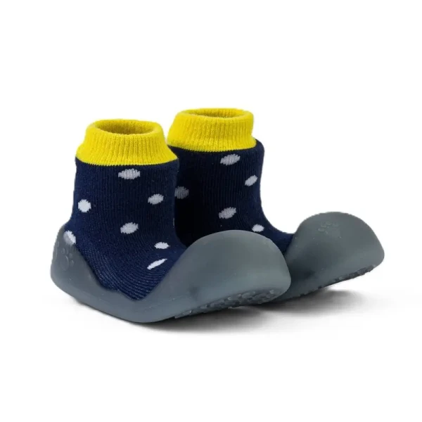 Chameleon Ponožkové botičky Chameleon Polka Navy vel. 115