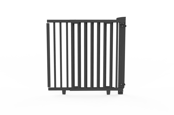 Geuther Zábrana do dveří 78.5 - 133 cm, black wood