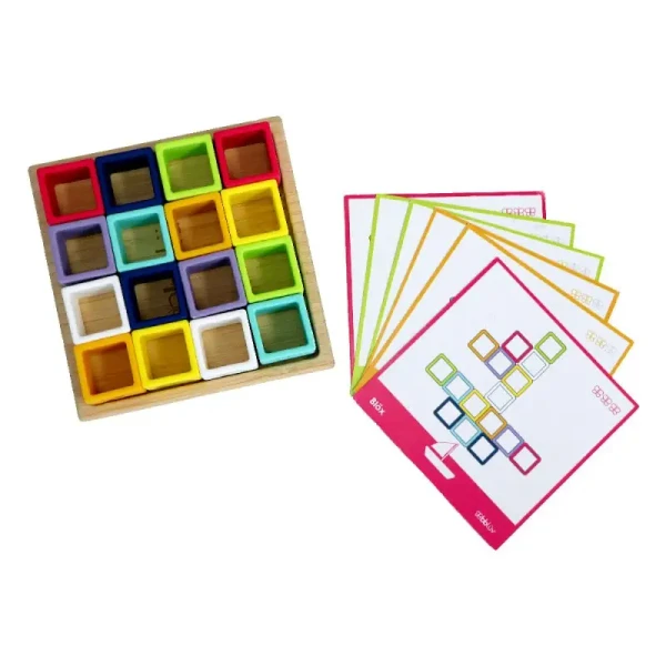 BBLUV Silikonové puzzle Blöx