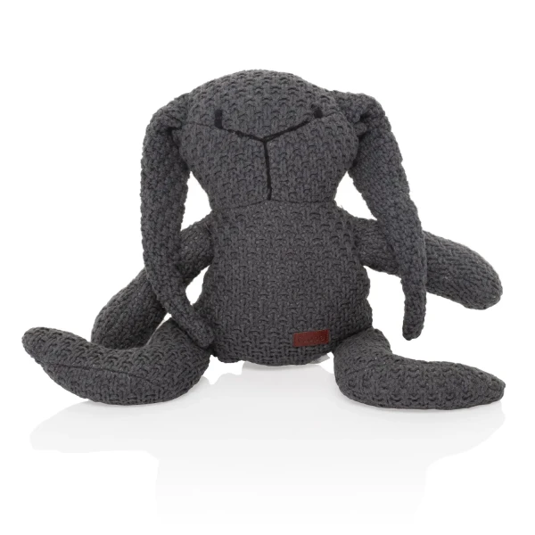 Zopa Pletená hračka Zajíc, Dark grey