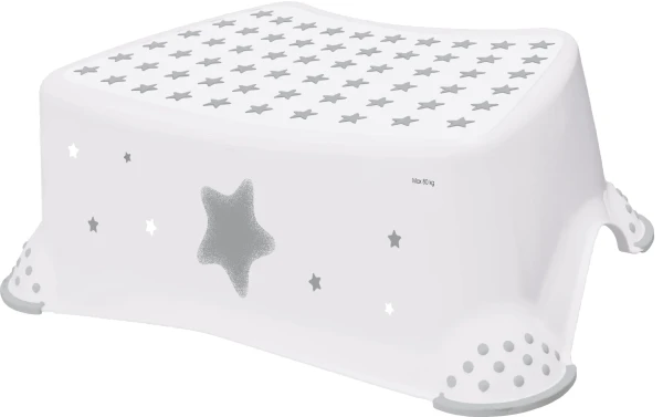 KEEEPER Stupienok k WC / umývadlu "Stars", Kosmická bílá