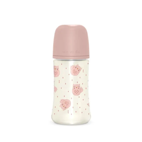 SUAVINEX | LÁHEV BONHOMIA 270 ml fyziologická SX PRO +3 MF - růžová