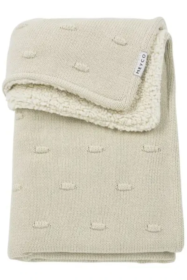 Deka Knots Teddy fleece - Soft sand