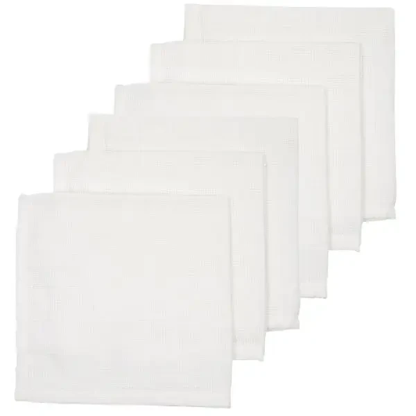 Sada plenek 6ks (30x30) - White