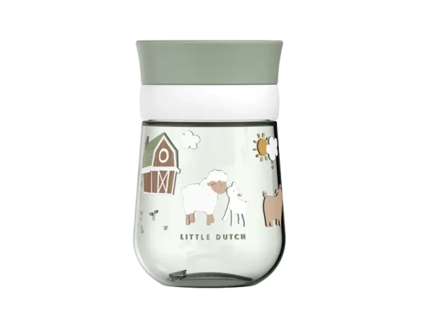 Little Dutch Hrnek trénovací 360° 300 ml 9m+ Farma