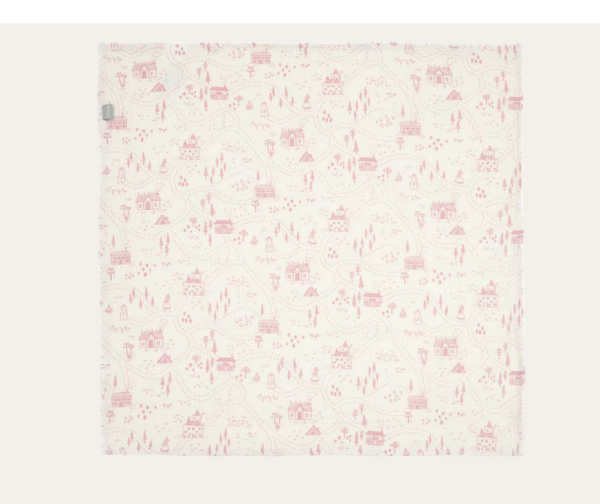 Stokke Obojstranná mušelínová plienka 60x60cm 2ks Wild rose map