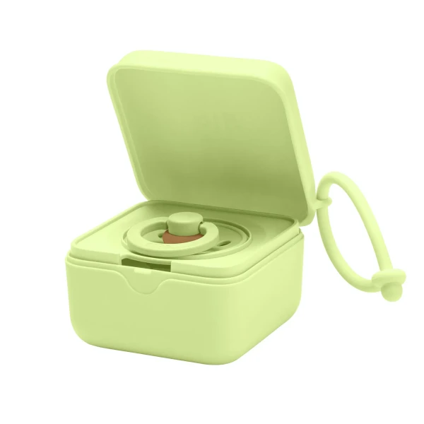 BIBS krabička na dudlíky matcha