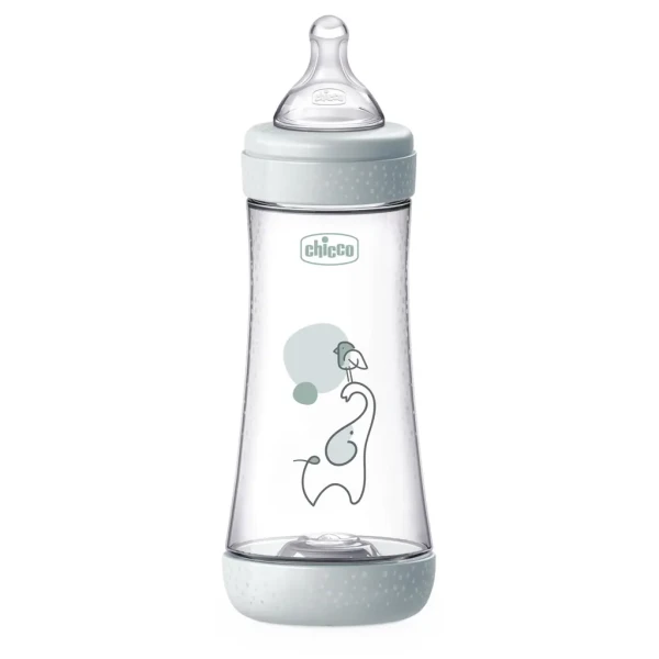 CHICCO Fľaša dojčenská antikoliková Perfect5 300 ml neutral rýchly prietok 4m+
