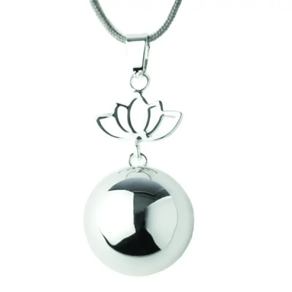 Bola Těhotenská rolnička FANTASY Silver lotus