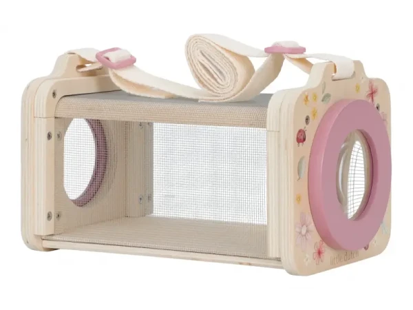 Little Dutch Box na prezeranie hmyzu drevený Fairy Garden