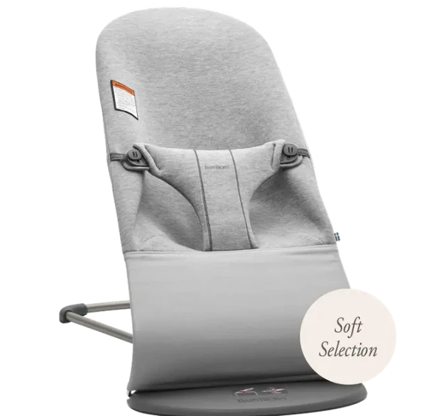 Babybjorn lehátko Bliss Light Grey 3D Jersey