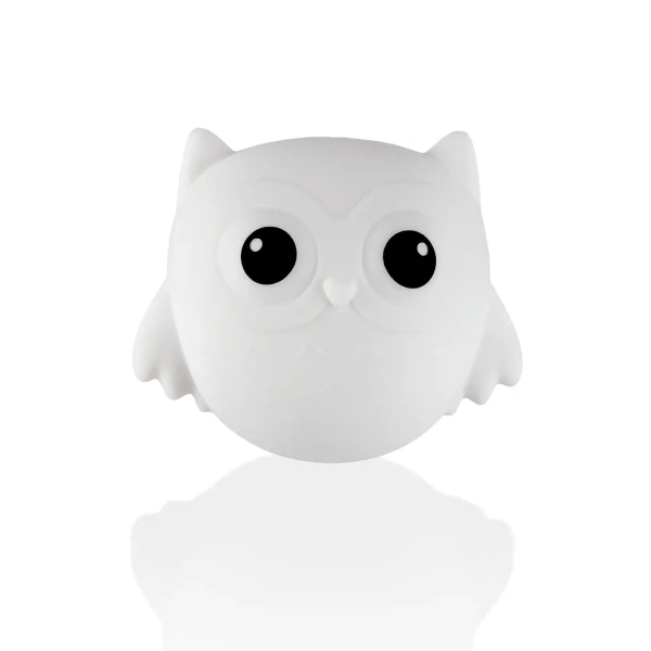 Zopa Silikónové nástenné nočné svetlo, Owl