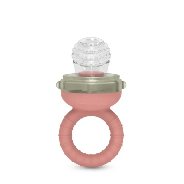 SUAVINEX BEZPEČNOSTNÉ kŕmidlo na ovocie COLOUR ESSENCE - RUŽOVÉ