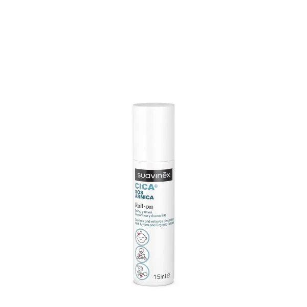 SUAVINEX CICA arniková Tyčinka roll-on upokojujúca - 15 ml