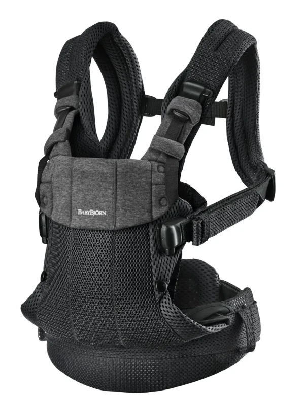 Babybjorn nosítko HARMONY 3D Black Mesh /jersey