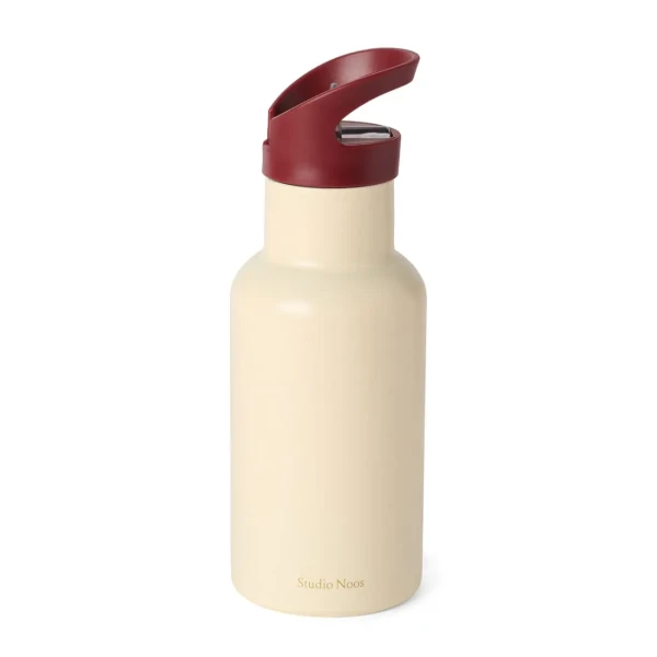 Studio Noos Nerezová fľaša na nápoj Small 350ml Krémová