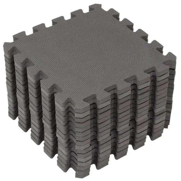 Rialto Baby Hracia podložka puzzle Cool Gray 120x120 cm