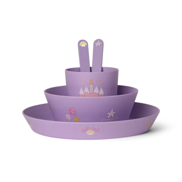 Citron Jídelní set z bio materiálu - Mermaid