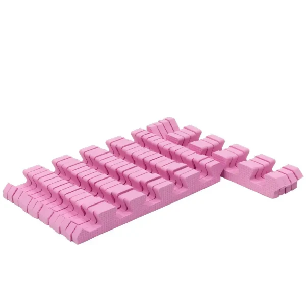 Rialto Baby Sada okrajov Pink na penové puzzle 150x120 cm