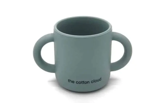 THE COTTON CLOUD SILIKONOVÝ HRNČEK COTTON CLOUD JADE