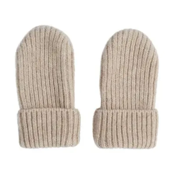 LODGER Rukavice Merino Beige 1 - 2 roky