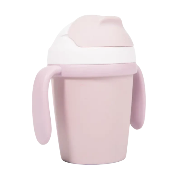 BO Jungle Hrníček se slámkou CPLA Pink