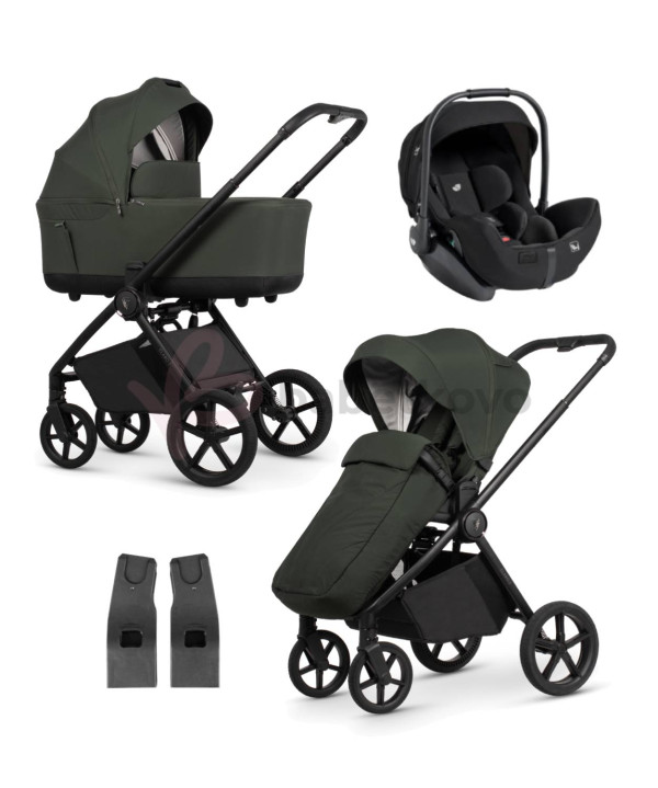 VENICCI CLARO 2 kombinovaný kočík Forest + Autosedačka Joie i-Level Pro