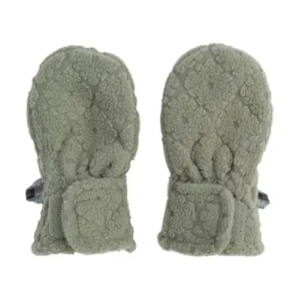 LODGER Mittens Folklore Fleece Elm 0 - 12 měsíců