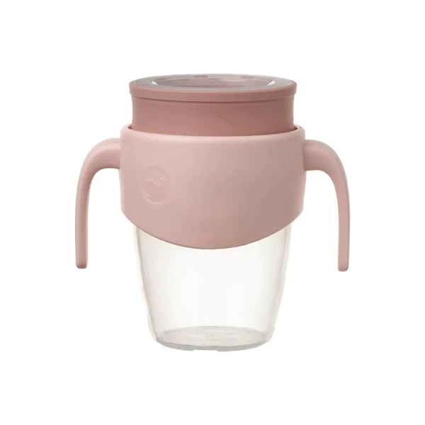 B.BOX 360° netečúci učiaci hrnček 250 ml - ružový