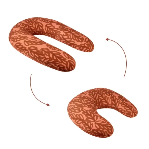 BabyMoov Multifunkční polštář B.LOVE 2v1 Vegetal Terracotta