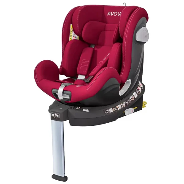 Avova Swan-fix I-SIZE 2025 Berry Pink 40-125cm