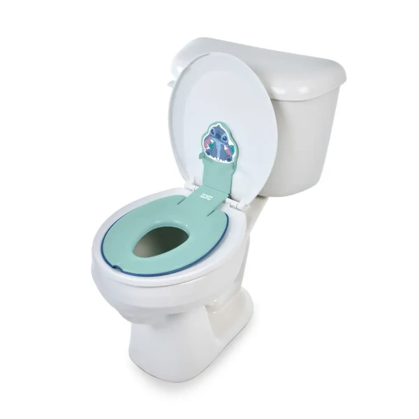 BRIGHT STARTS Redukce na WC nalepovací Flip & Sit™ STITCH™ 18m+, do 23kg