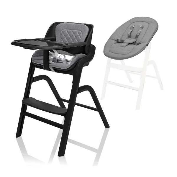 Zopa Set židlička Inspira + novorozenecký set, Berry Black