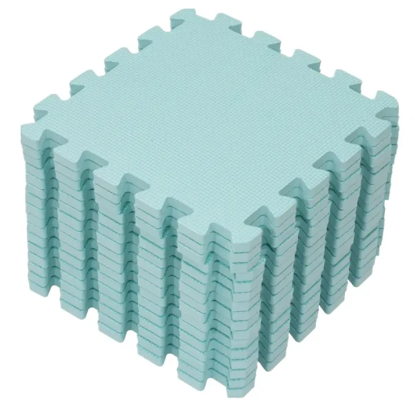 Rialto Baby Hracia podložka puzzle Light Green 120x120cm