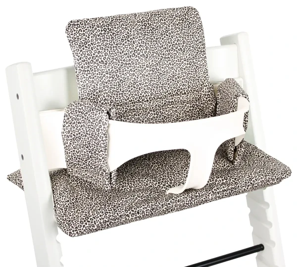 Polštářek na jídelní židličku Stokke Tripp Trapp UKJE Sand Leopard béžový nepropustný