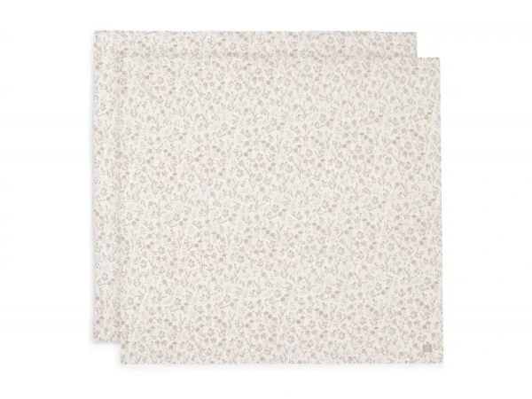 Jollein Pleny zavinovací 2ks 115x115 cm Bloomy