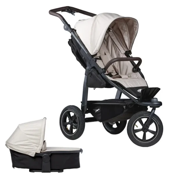 Tfk set Mono2 combi push chair - air wheel 2024 sand