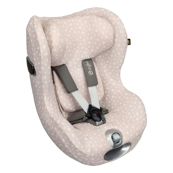 Ochranný potah na autosedačku Cybex Sirona UKJE Daisy Waffle sedmikrásky