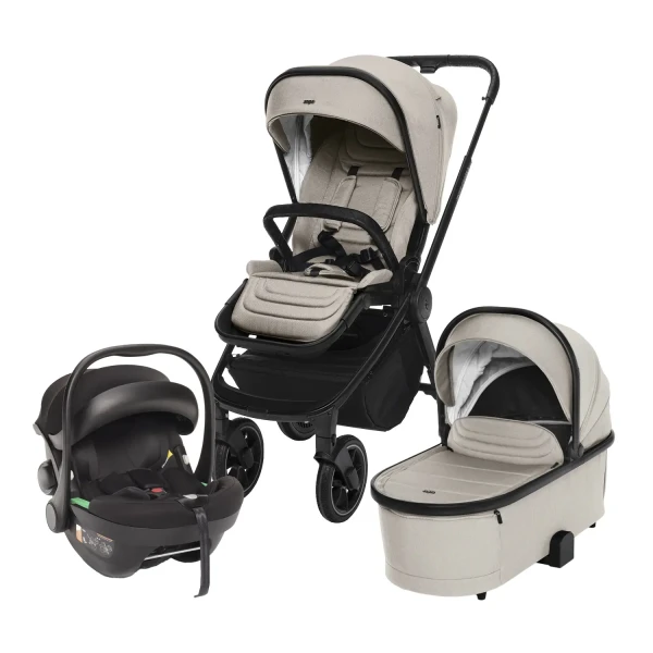 Zopa Set kočík Move Cross 3 + hlboká korba Move XL 3 + autosedačka XM podľa vlastného výberu, Ivory Beige