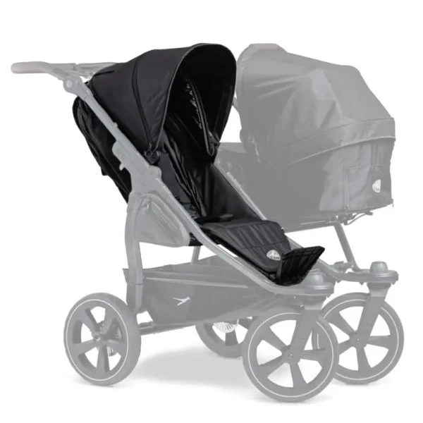 Tfk stroller seat duo2 black